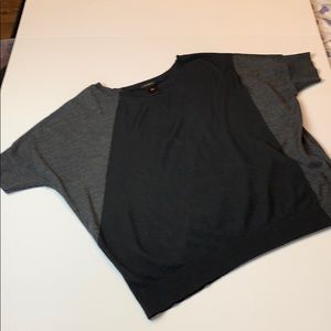 Ann Taylor Wool Blend Thin Block Sweater